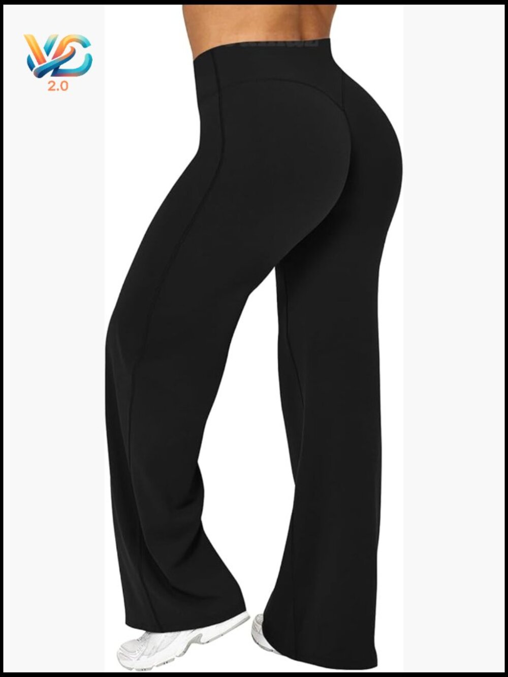 High Waist Wide Leg Yoga Pants Straight Leggings